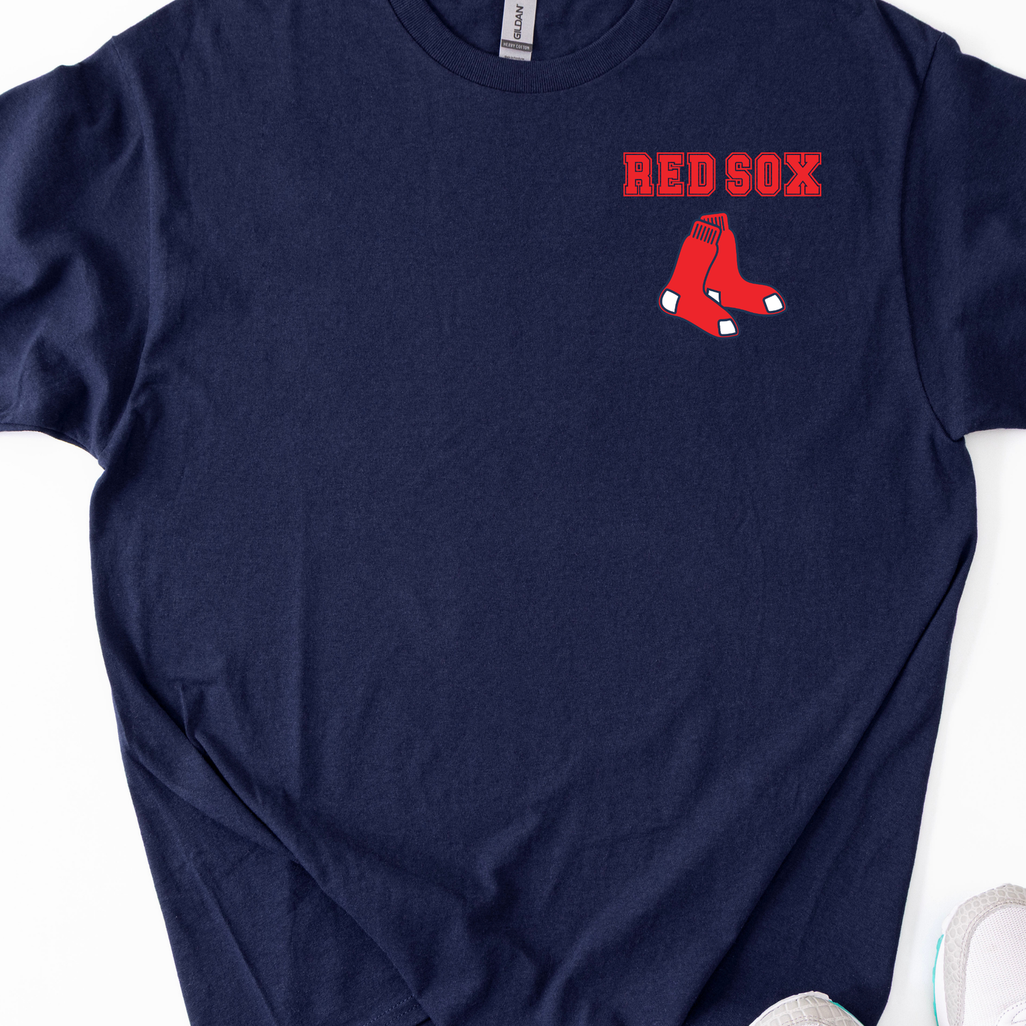 Red Sox Baseball Logo Pocket