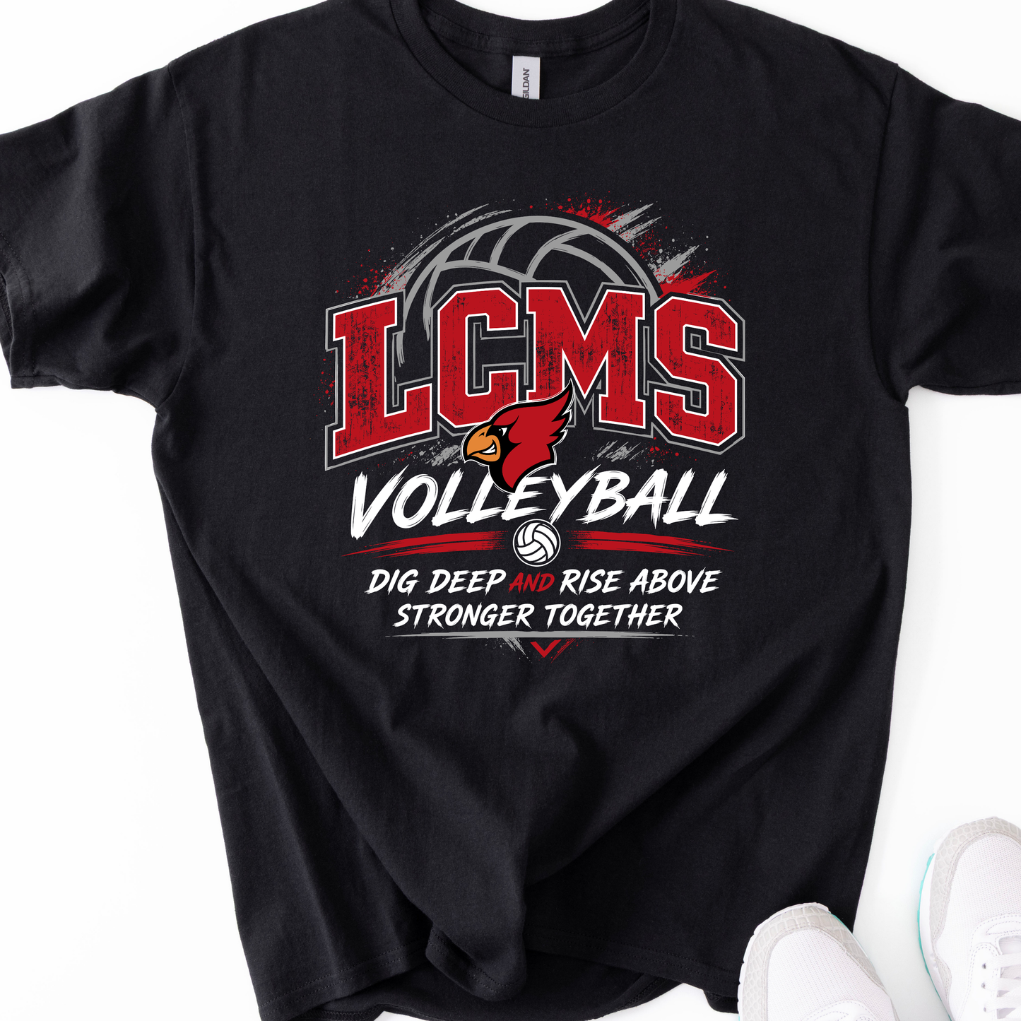 LCMS Volleyball Stronger Together