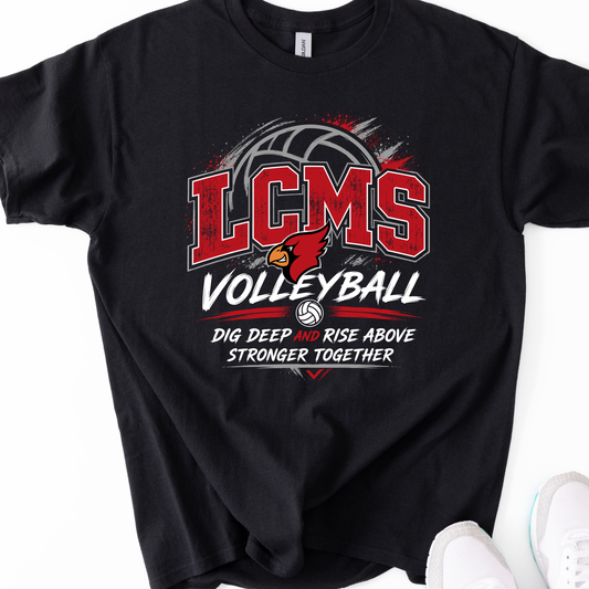 LCMS Volleyball Stronger Together