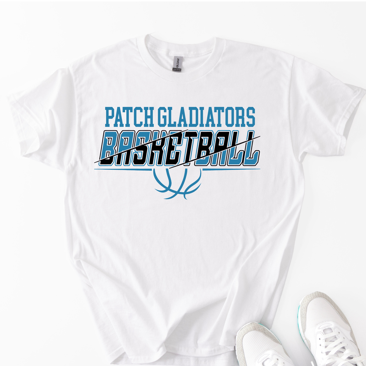 Patch Gladiators - Outline Basketball