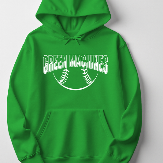 Green Machines Half Baseball