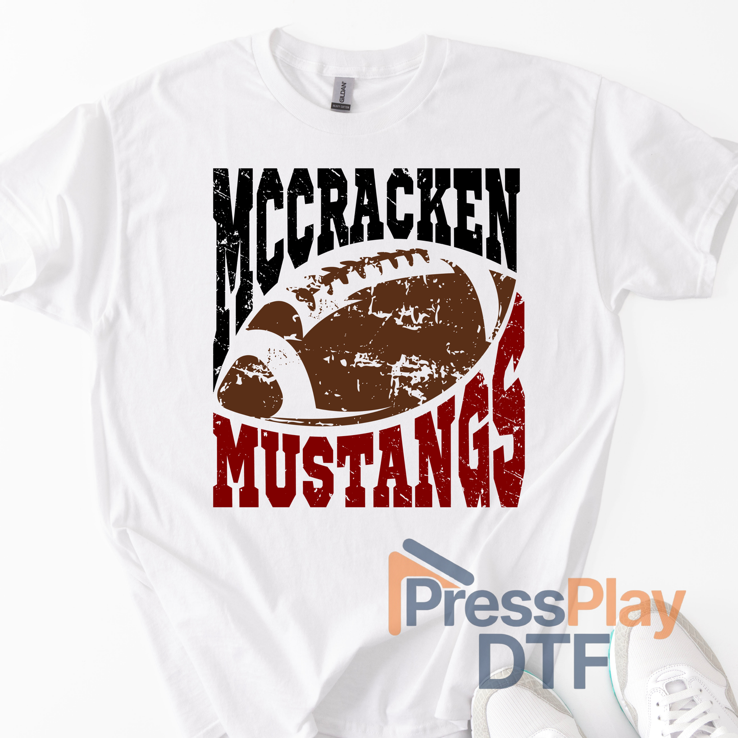 Mustangs Football DTF Transfer