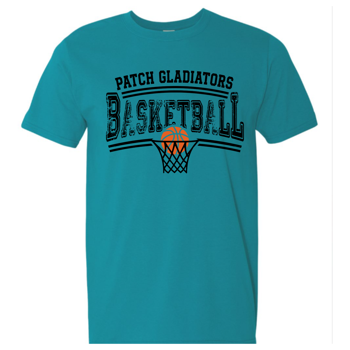 Patch Gladiators - Black Varsity Basketball