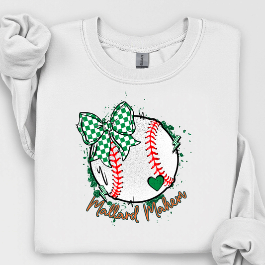 Mallard Mayhem Ball Checkered Bow