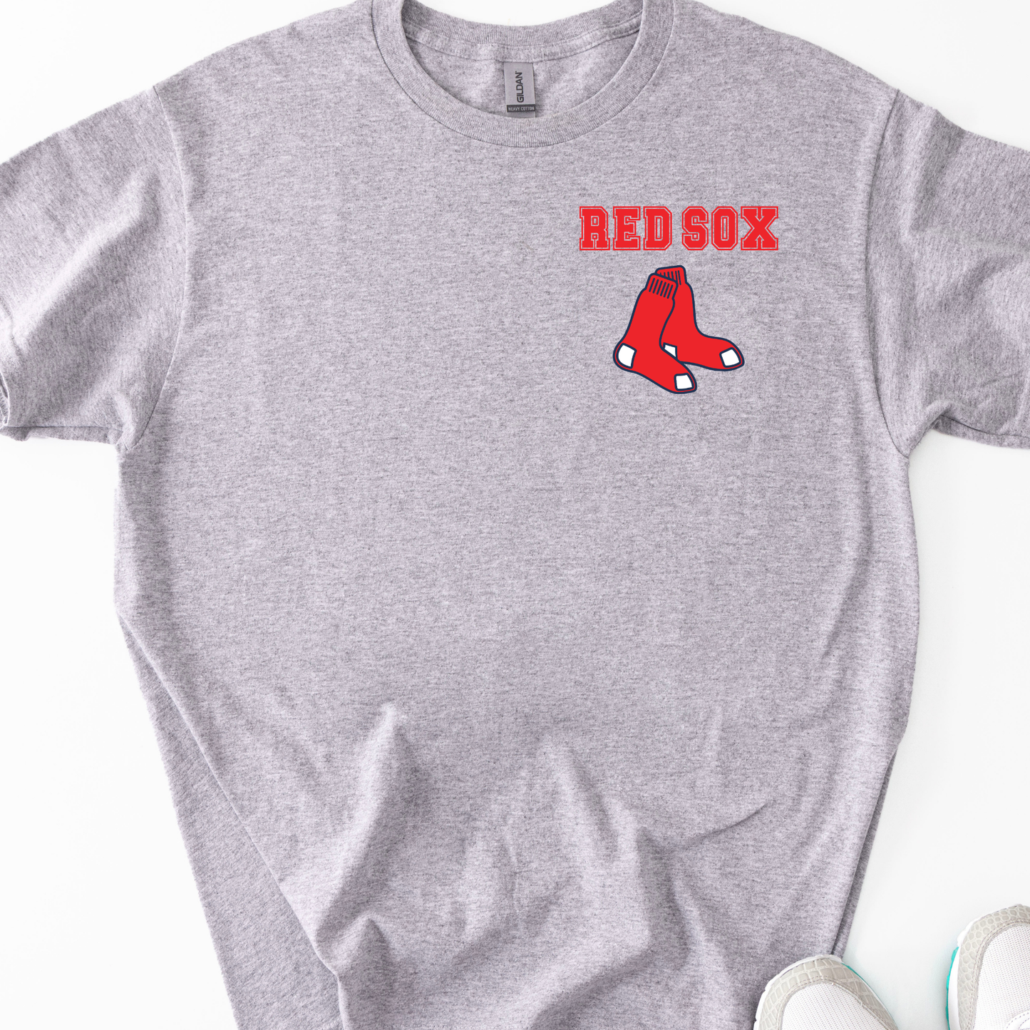 Red Sox Baseball Logo Pocket
