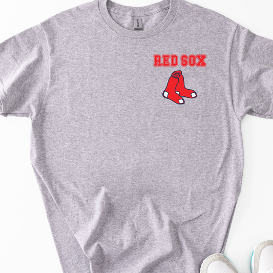 Red Sox Baseball Logo Pocket
