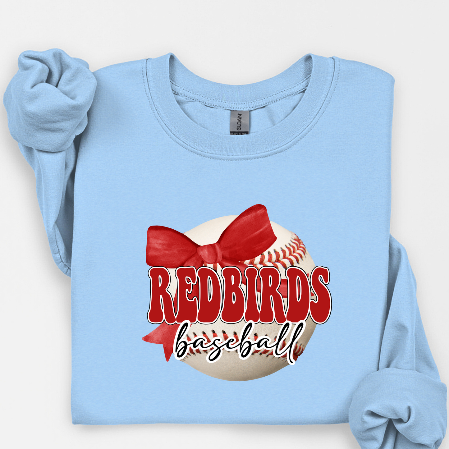 Redbirds Baseball with Ball and Bow