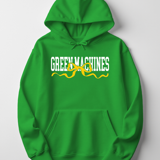 Green Machines Yellow Bow