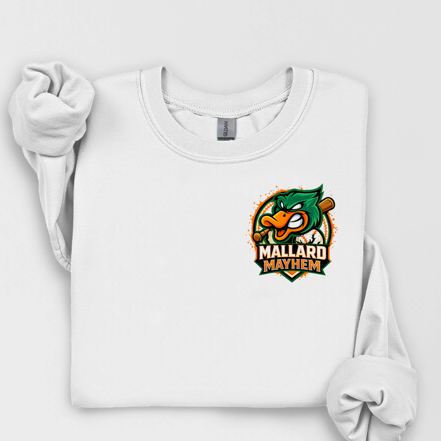 Mallard Mayhem Logo Pocket