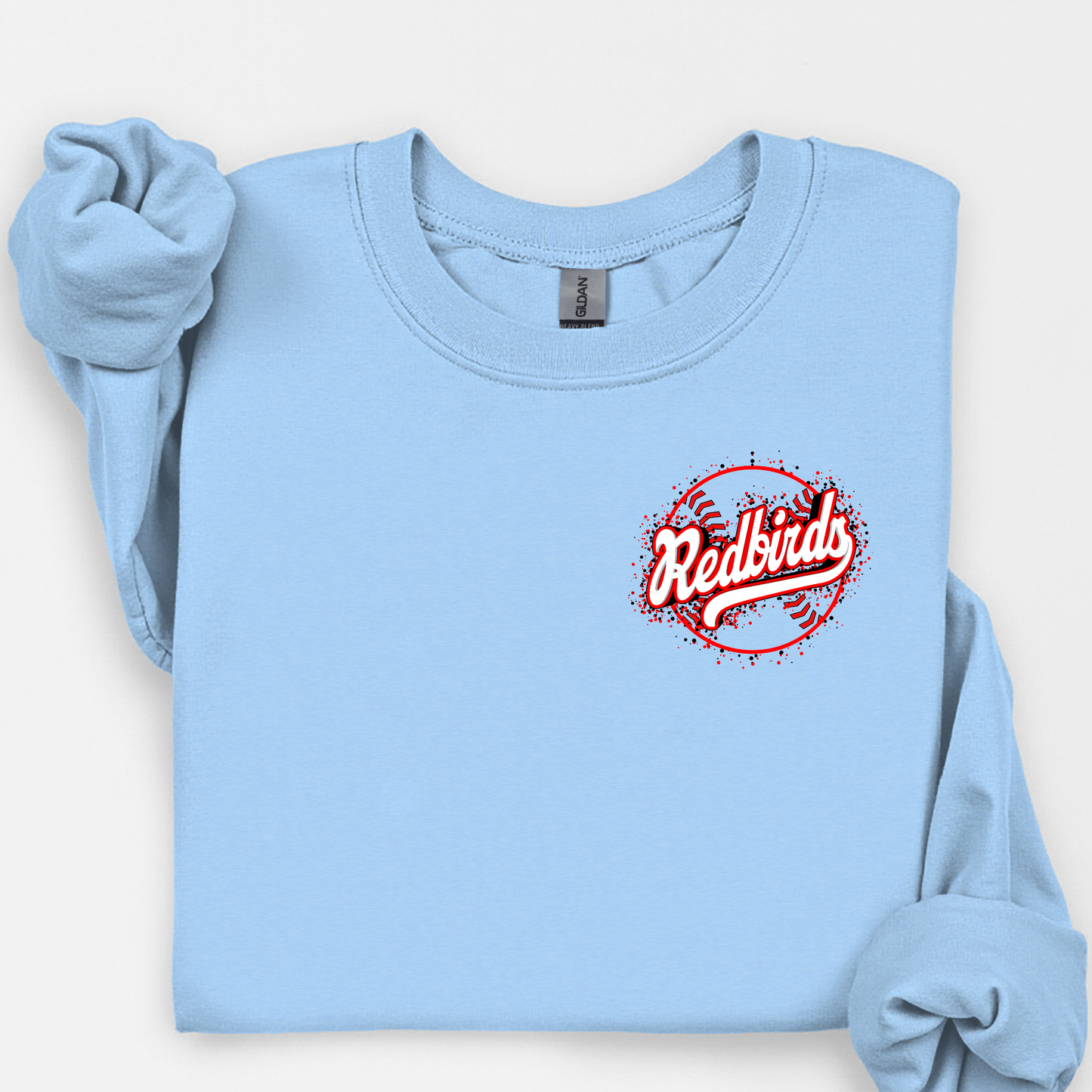 Redbirds Baseball Script Pocket