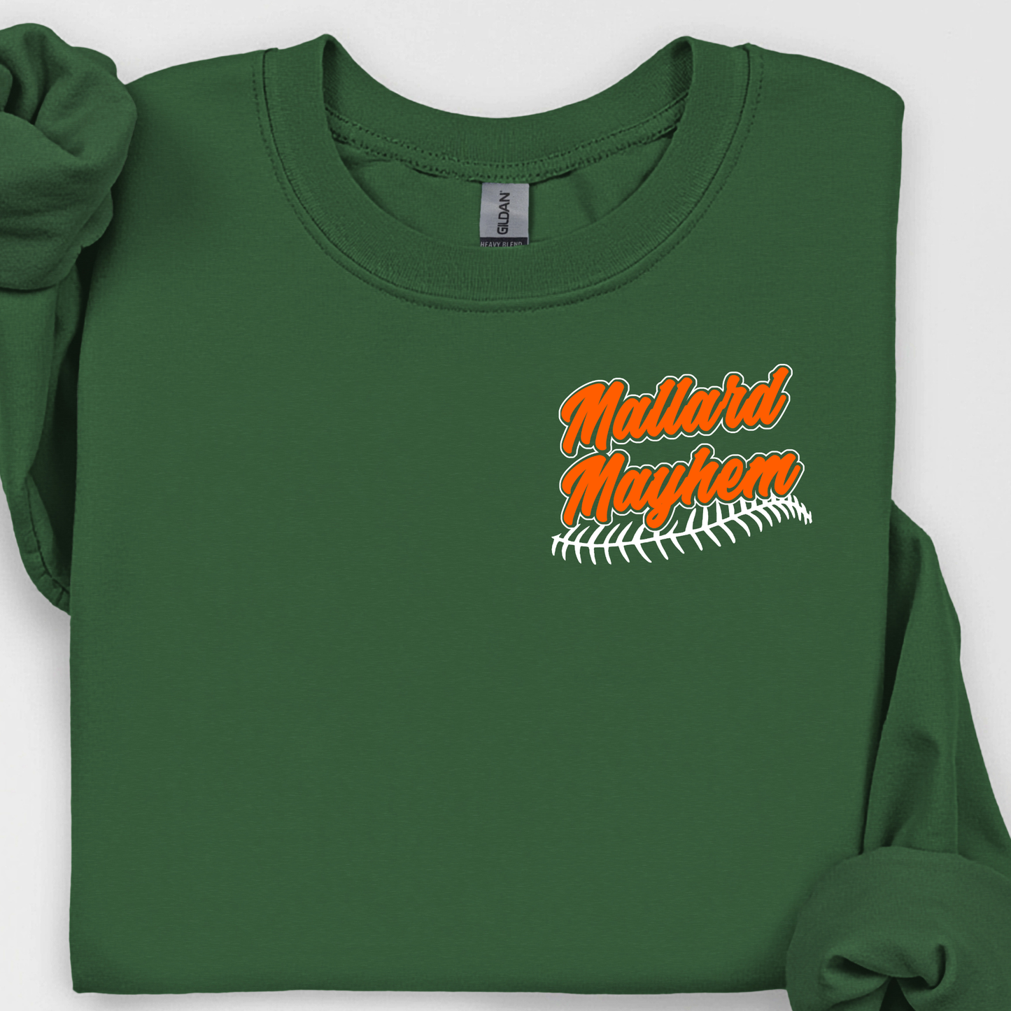 Mallard Mayhem Script Seams Pocket