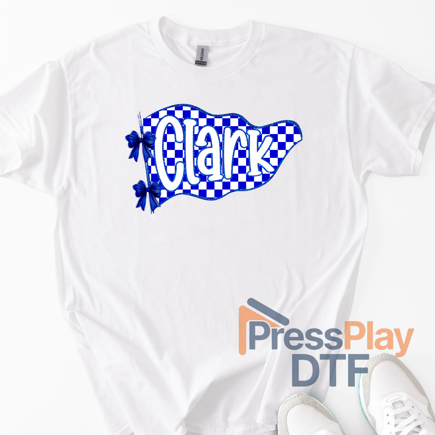 Clark Pennant DTF Transfer