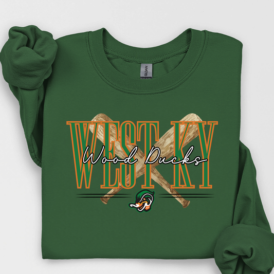 West Kentucky Wood Ducks Crossing Bats