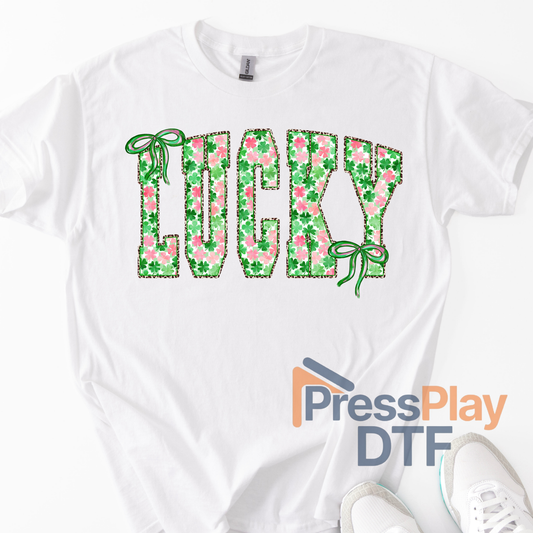 Lucky Preppy DTF Transfer