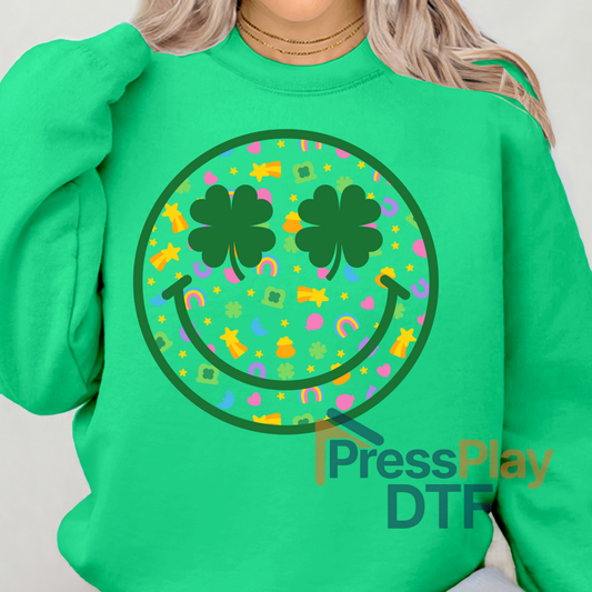 Smile Lucky Charm DTF Transfer