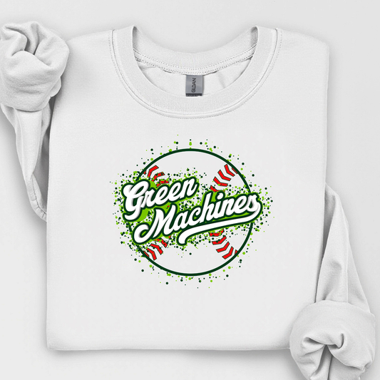 Green Machines Splatter with Ball