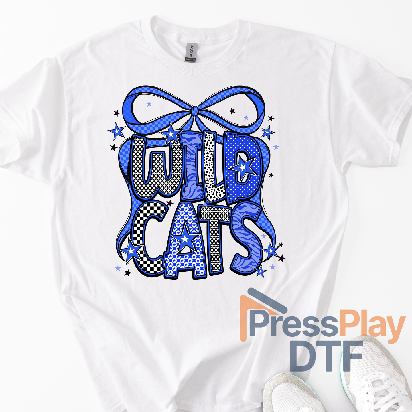 Wildcats Bow DTF Transfer