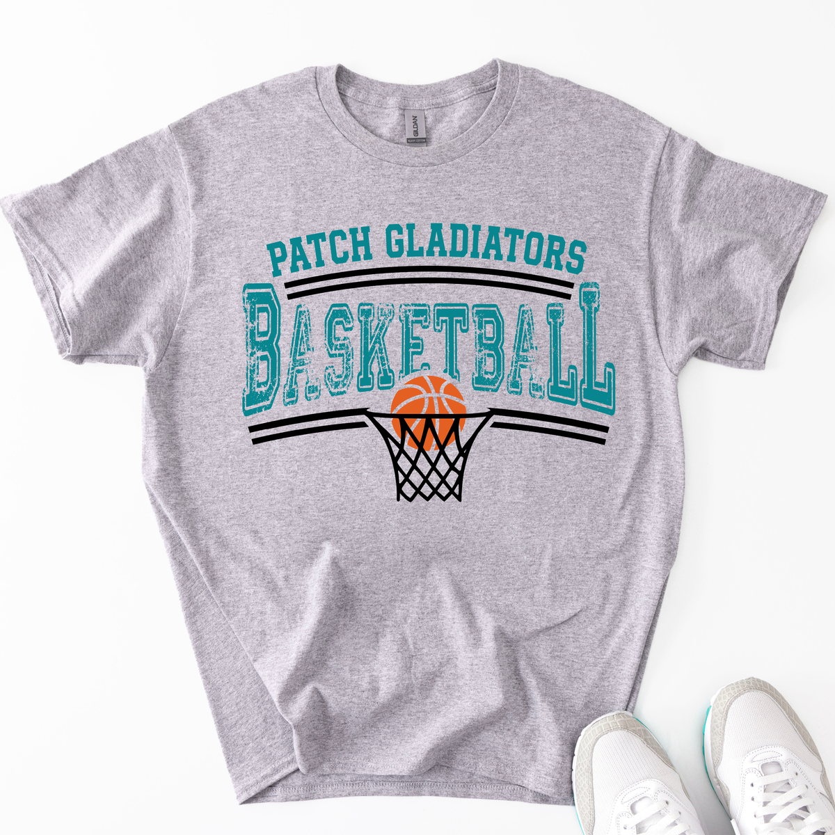 Patch Gladiators - Teal Varsity Basketball