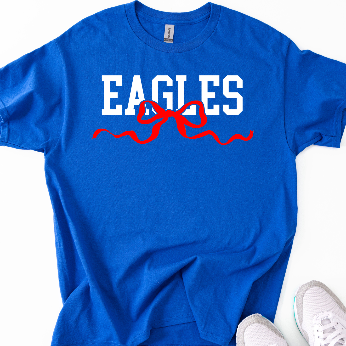 Eagles Red Bow